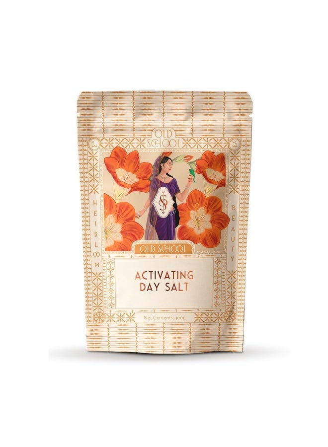 Old School Rituals Activating Bath Salt | Natural Bath Salt for Positive Energy | Stress Relief & Relaxation | Energizes Body & Mind | Clears Negative Energy | Activates Chakras | 300g - Image 1